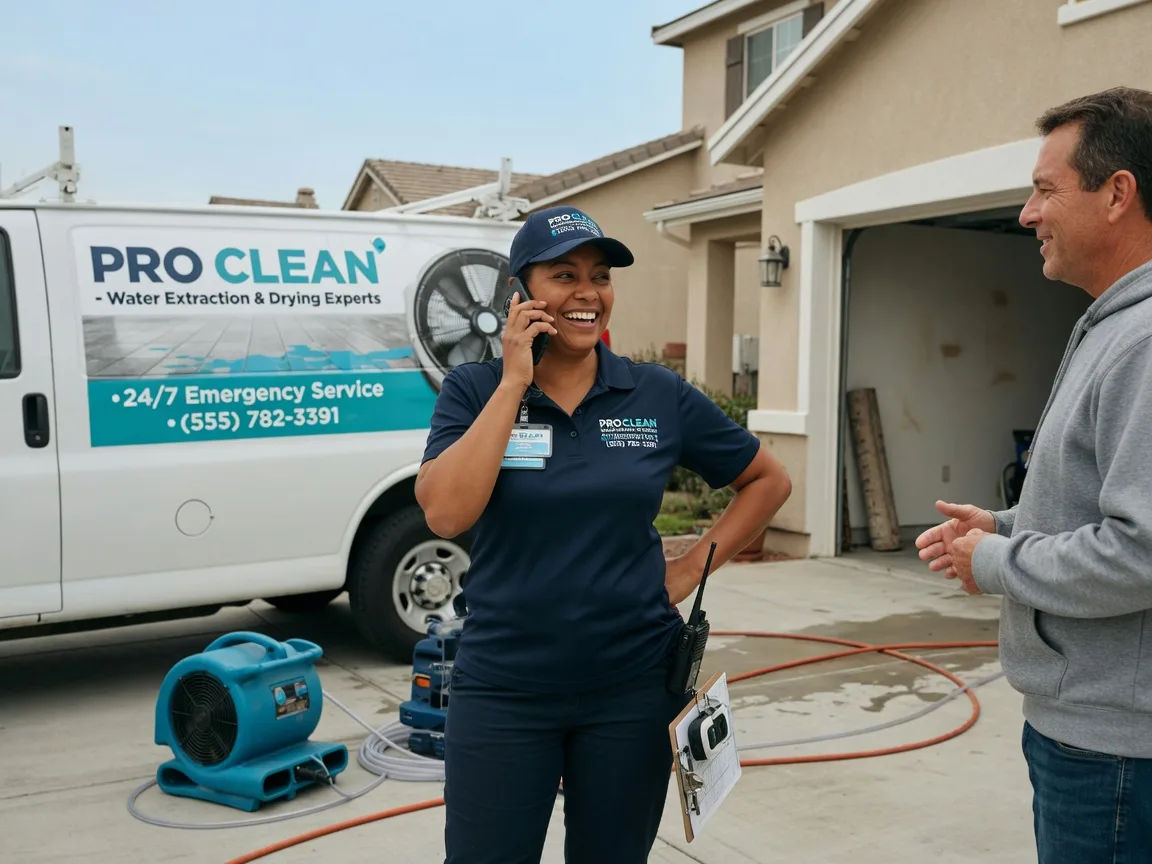 Water Extraction & Drying Fortuna, CA FAQs